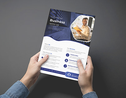 Creative Abstract Business Flyer