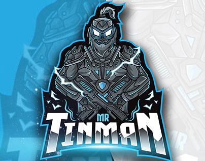 TinMan Mascot Gaming logo