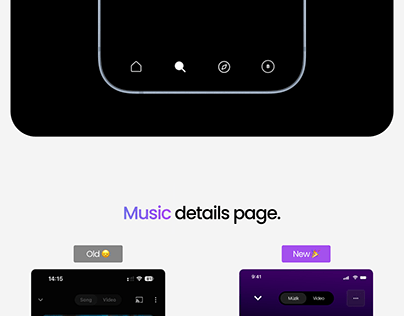 YouTube Music App Redesign