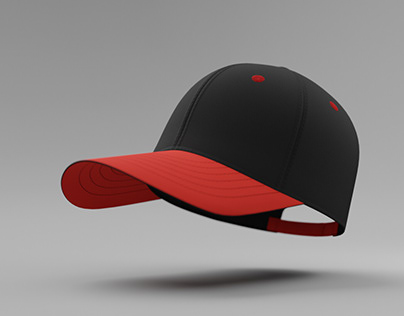 3D maxdel cap design - Blender - ZBrush