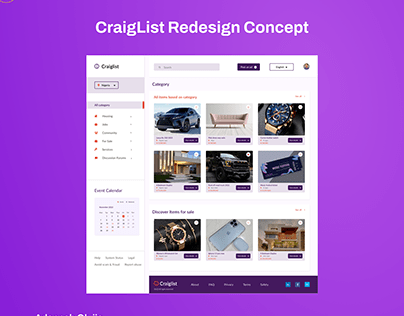 Craiglist Redesign Concept