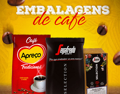 Embalagens Café Segafredo Zanetti
