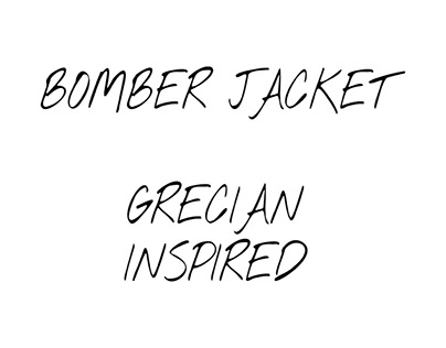 GRECIAN BOMBER JACKET | 19