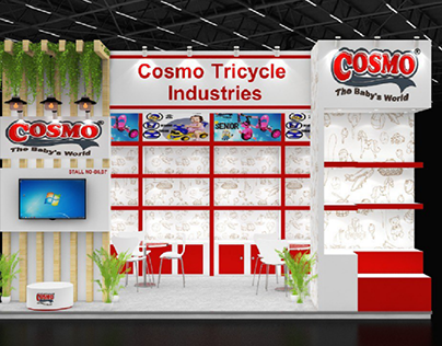 Cosmo the baby world 
6x4 Exhibition stall
new 🆕 idea's
