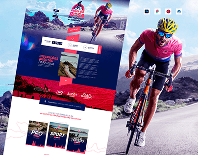 Página de Vendas | Bike Marathon | UX/UI Design