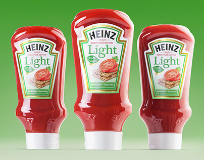 Heinz Light and Premium redesign. Created in Mildberry.