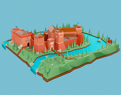 Rimini "Castel Sismondo" 3D model