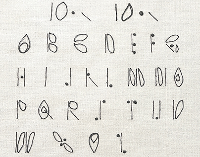 Thread & Thrum - a stitched modular alphabet