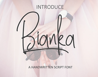 Bianka Script Font