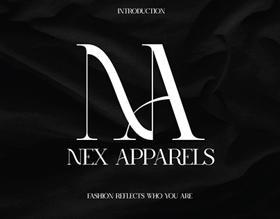 brand identity design for clothing logo "NEX APPAREL".
