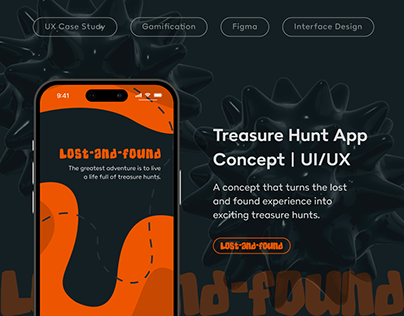 Lost-and-Found | UX/UX design concept | Gamification