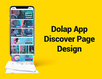 Dolap App Discover Page Design