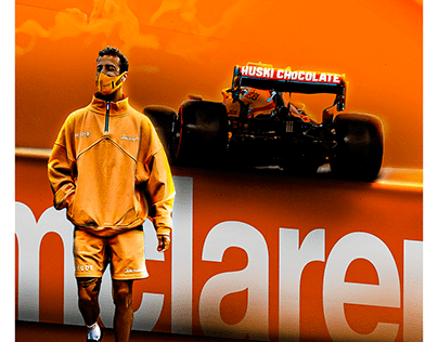 Daniel Ricciardo - McLaren Poster concept
