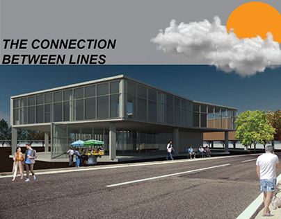 Connection Between Lines: Modern University Campus