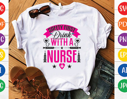 Nurse SVG T-shirt Design