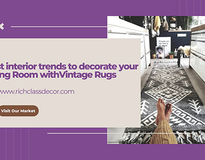 Decorate Your Living Room with Vintage Rugs