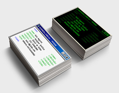 Business Card - Old Windows Style