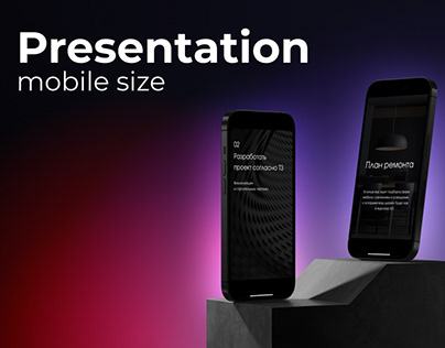 Presentation PowerPoint Design Mobile size