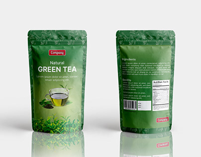Standup Pouch for Green Tea