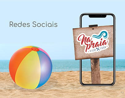 Redes Sociais - Na Praia Villa Food - São Luiz