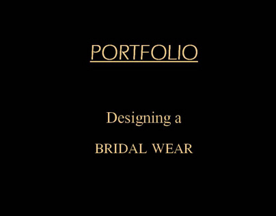 Portfolio on Bridal Gown