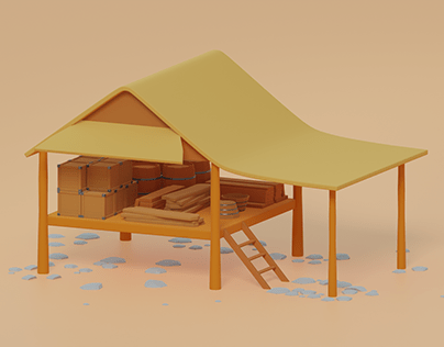 Lowpoly game asset