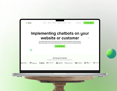 Service Genius - AI Automation Customer Service Website