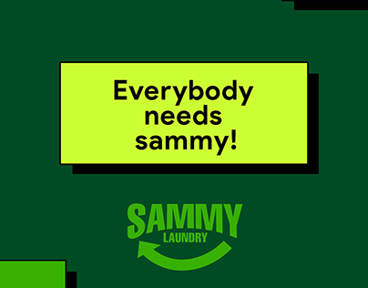Sammy Laundry Logo design