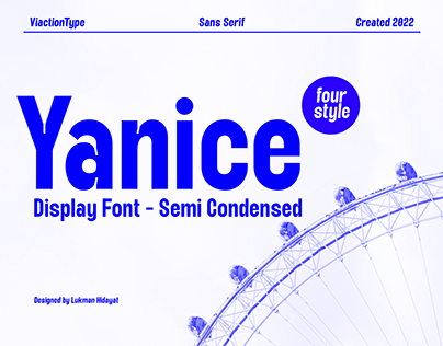 Yanice – Display Semi Condensed