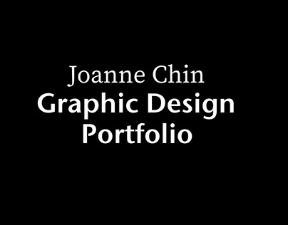 Joanne Chin's Portfolio