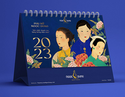 Ngoc Dung Vietnamese Women Beauty | 2023 Calendar