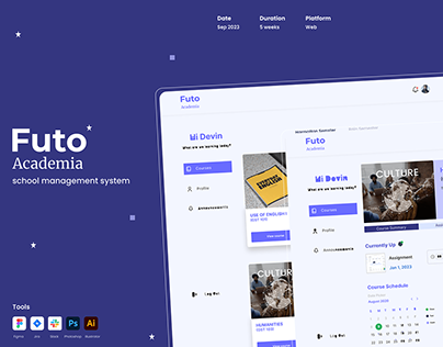 Project thumbnail - Futo Academia Case Study - A School Management System