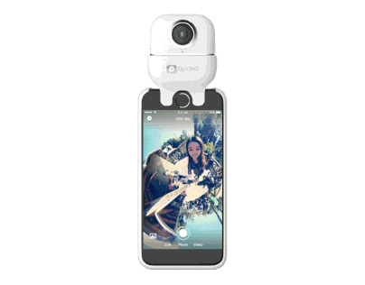 OPIX360 360 VR Camera Branding & UX Direction