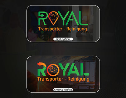 transporter company logo design