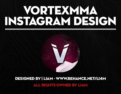 VortexMMA Instagram Design