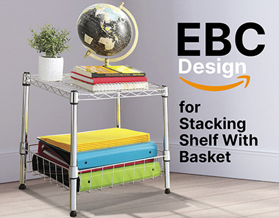 EBC Design for Stacking Shelf With Basket