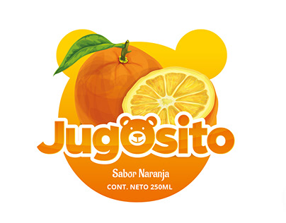 Logotipo y Etiqueta Jugosito Jugo de frutas