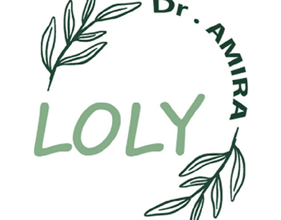 Loly shampoo and conditioner label and logo