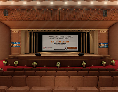 Acoustical Wooden Stage Designing