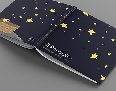 Diseño de cubierta del libro "El Principito"