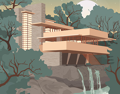 Casa de la Cascada • Frank Lloyd Wright