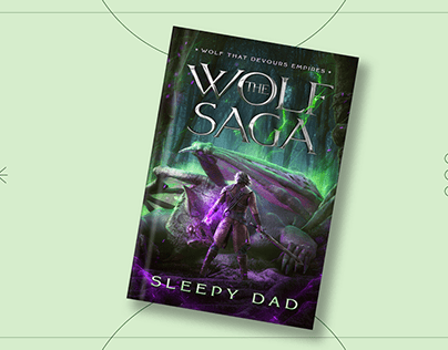 The Wolf Saga | Custom Book Cover Design