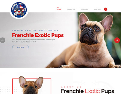 FRENCHIE EXOTIC PUPS | UI - USER INTERFACE