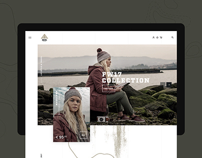 Berg Outdoor — Website Concept