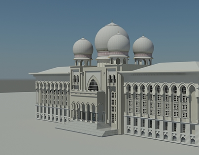 3D Model Palace of Justice Putrajaya