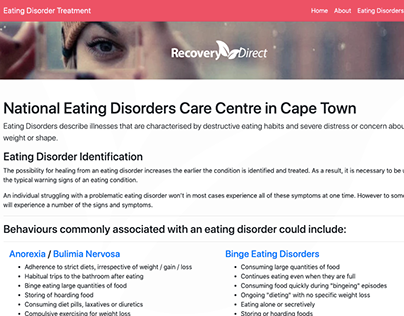 Eating Disorders South Africa