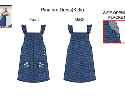 Kidswear(Pinafore Dress)