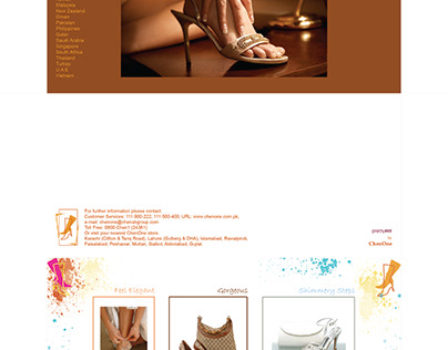 Brochure Design for Local Brand in Pakistan