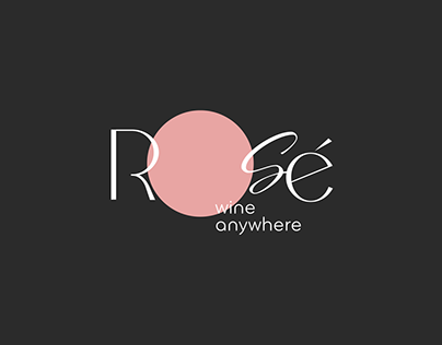 Project thumbnail - Rosé wine anywhere • brand identity
