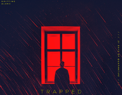 TRAPPED : ALBUM COVER ART